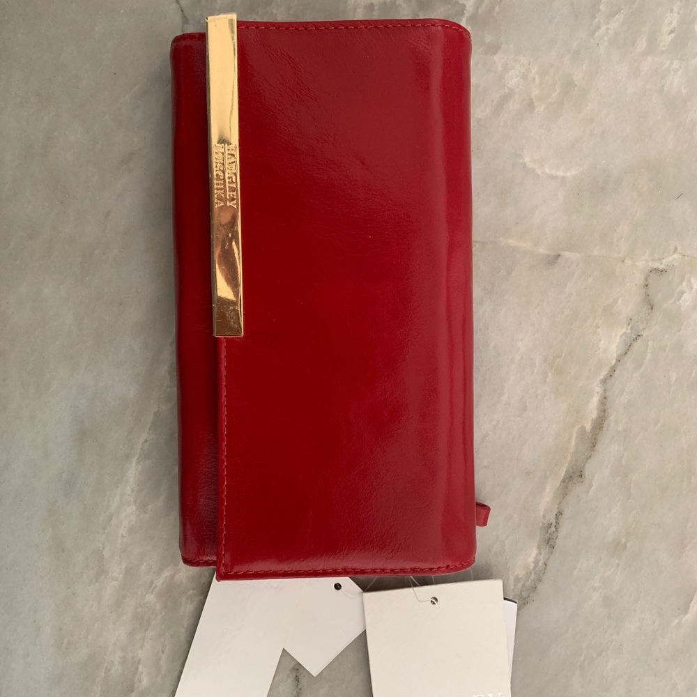 Brand new with tags red Badgley Mischka wallet